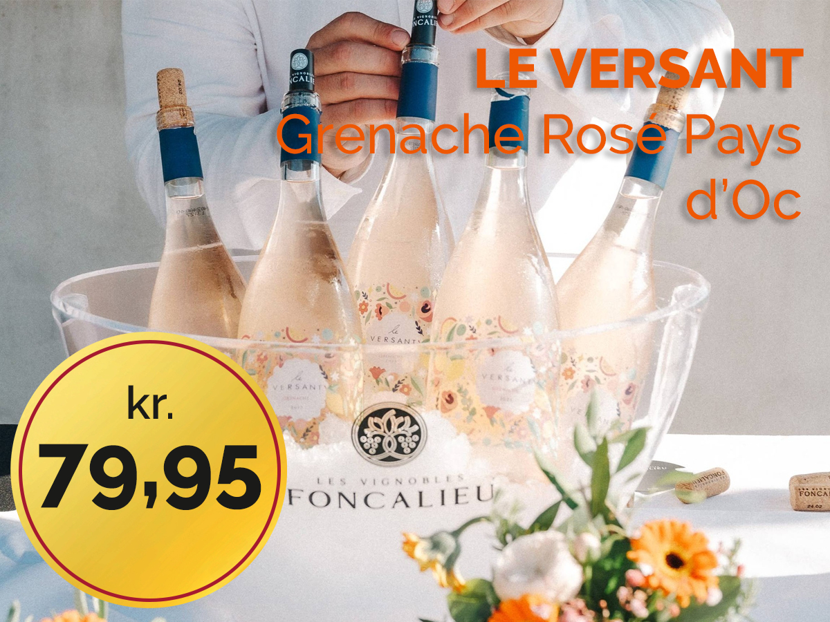 LE VERSANT Grenache Rosé Pays d’Oc LE VERSANT Grenache Rosé Pays d’Oc